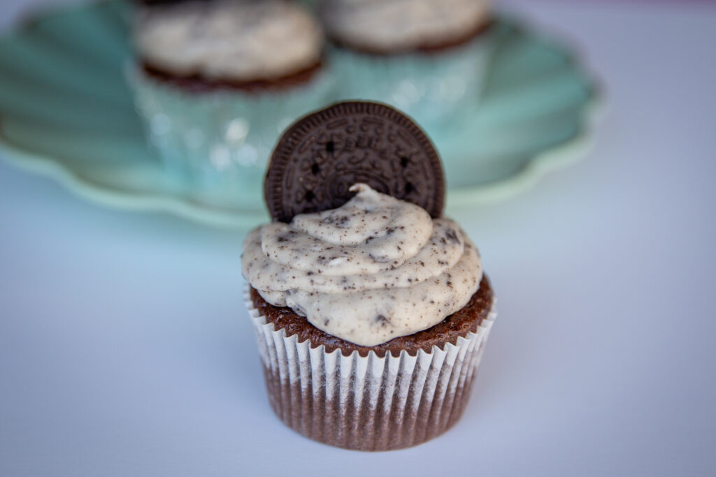 Cookies n Cream gluten free cupcake